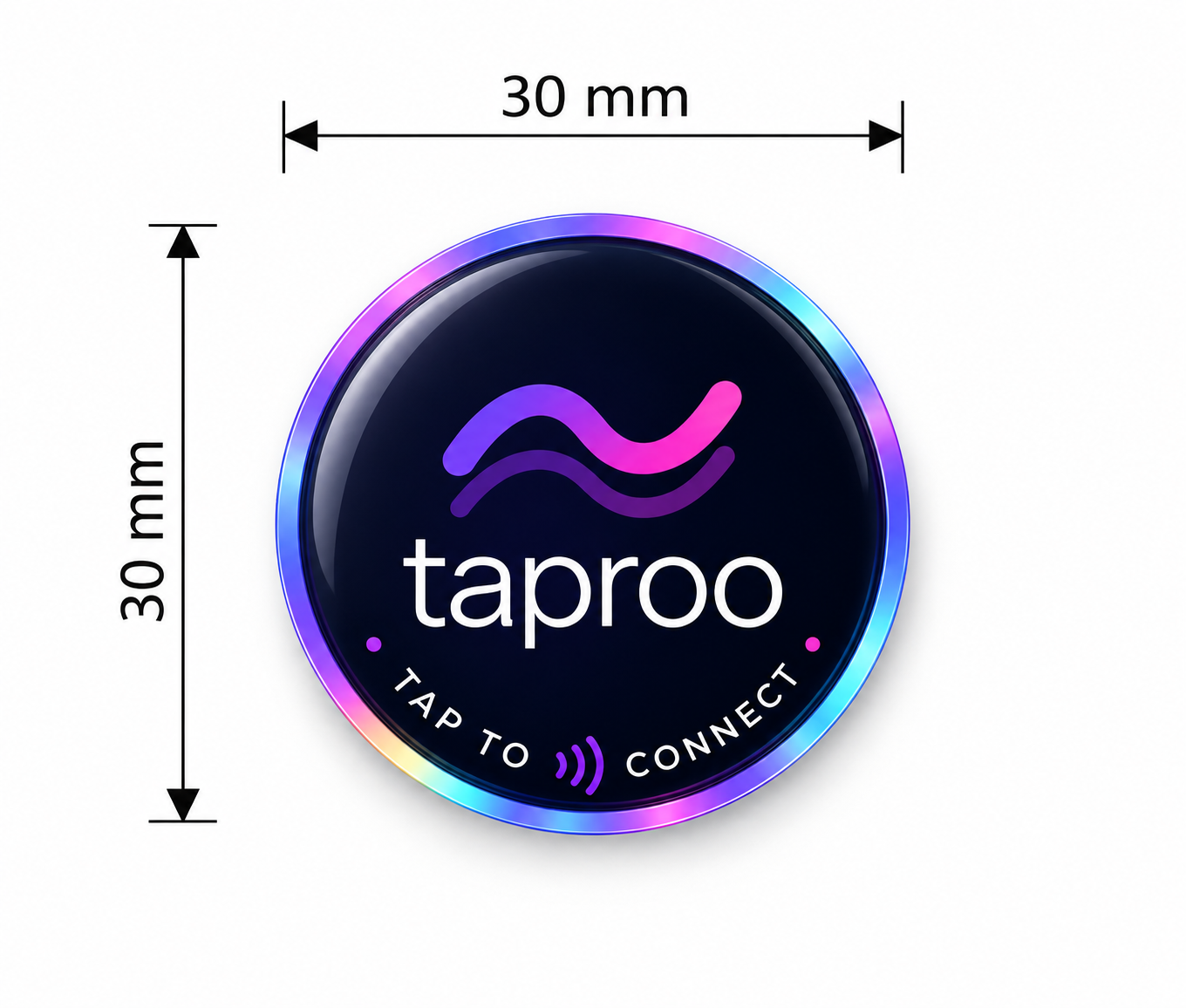 NFC Anti-metal Epoxy Taproo Tag sticker — NFC Anti-metal Epoxy Taproo Tag sticker