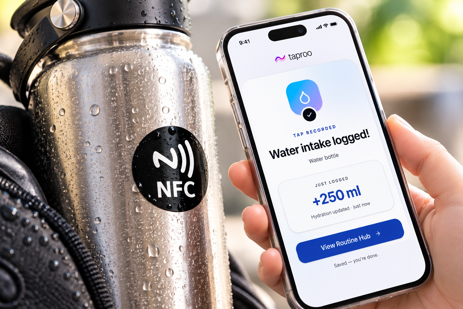 Routine Hub NFC Sticker