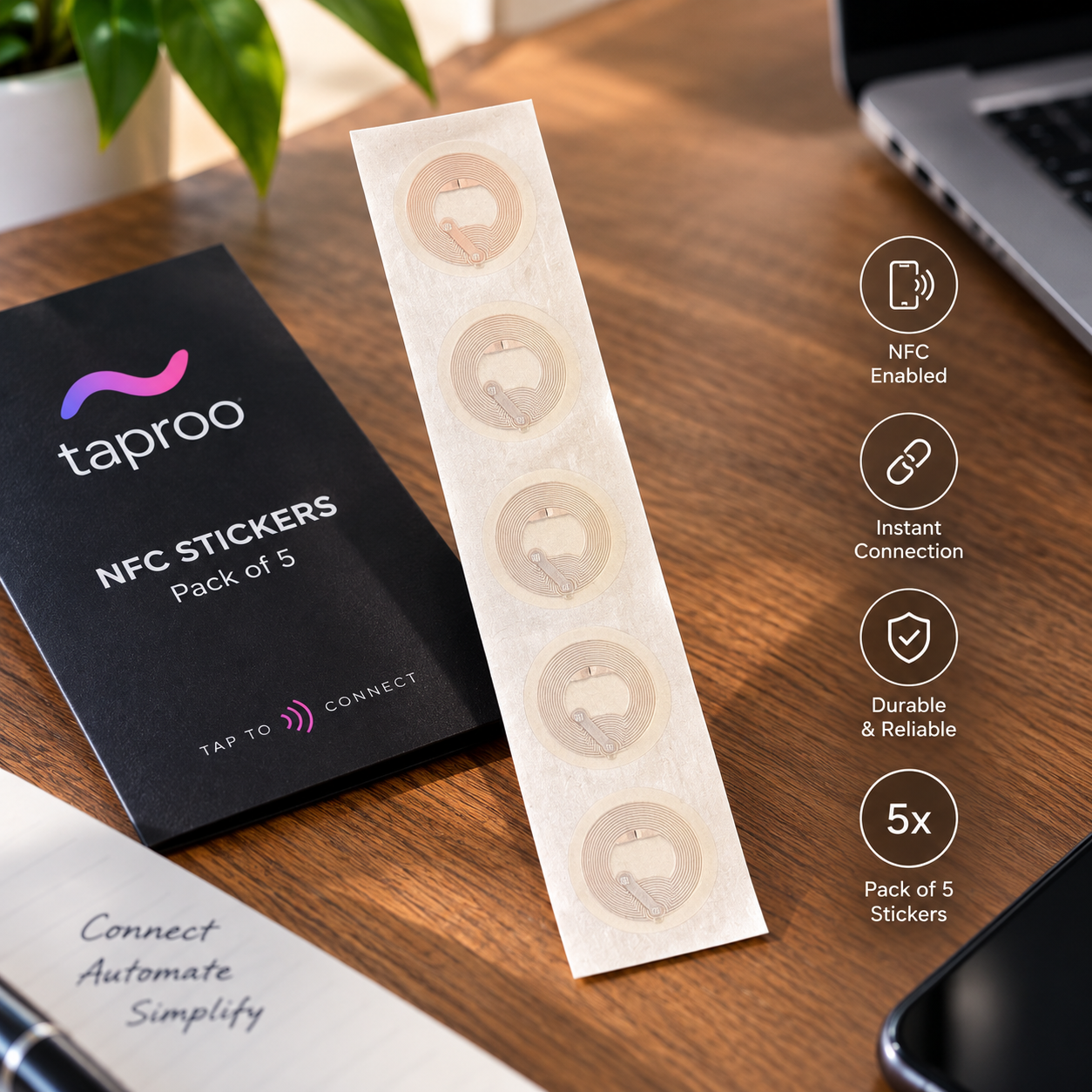 NTAG213 Wet Inlay NFC Sticker (single) — NTAG213 Wet Inlay NFC Sticker (single)