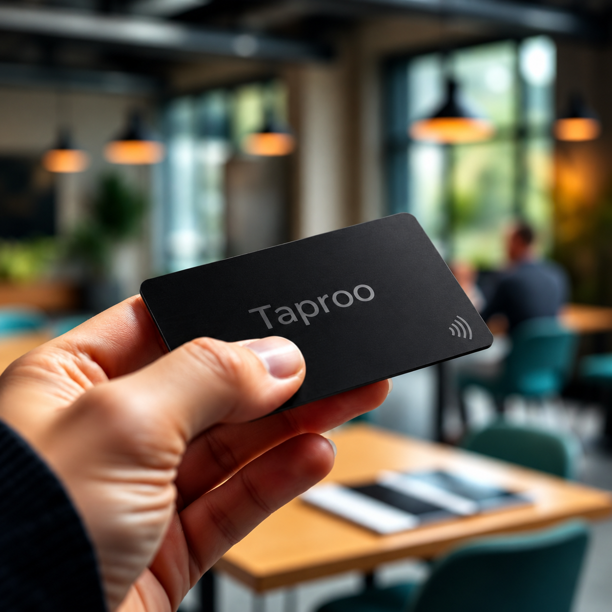 PVC NFC Business Card - Black
