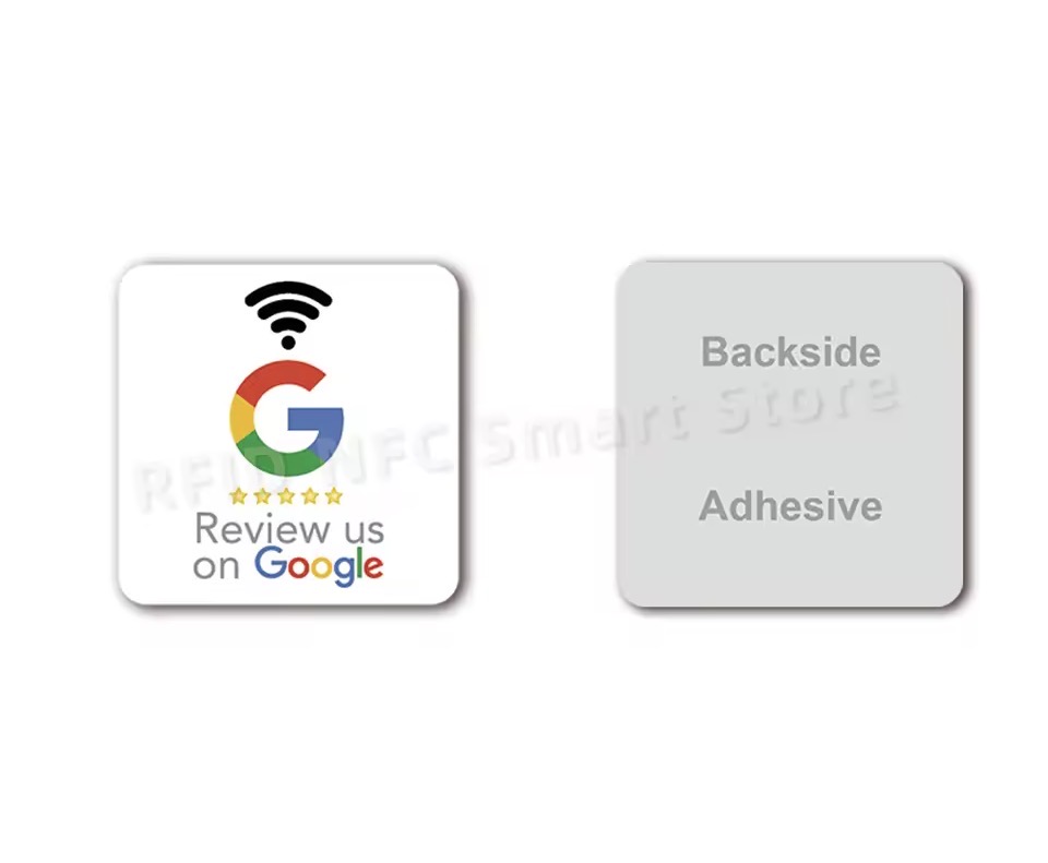 NFC Google Review Sticker — NFC Google Review Sticker