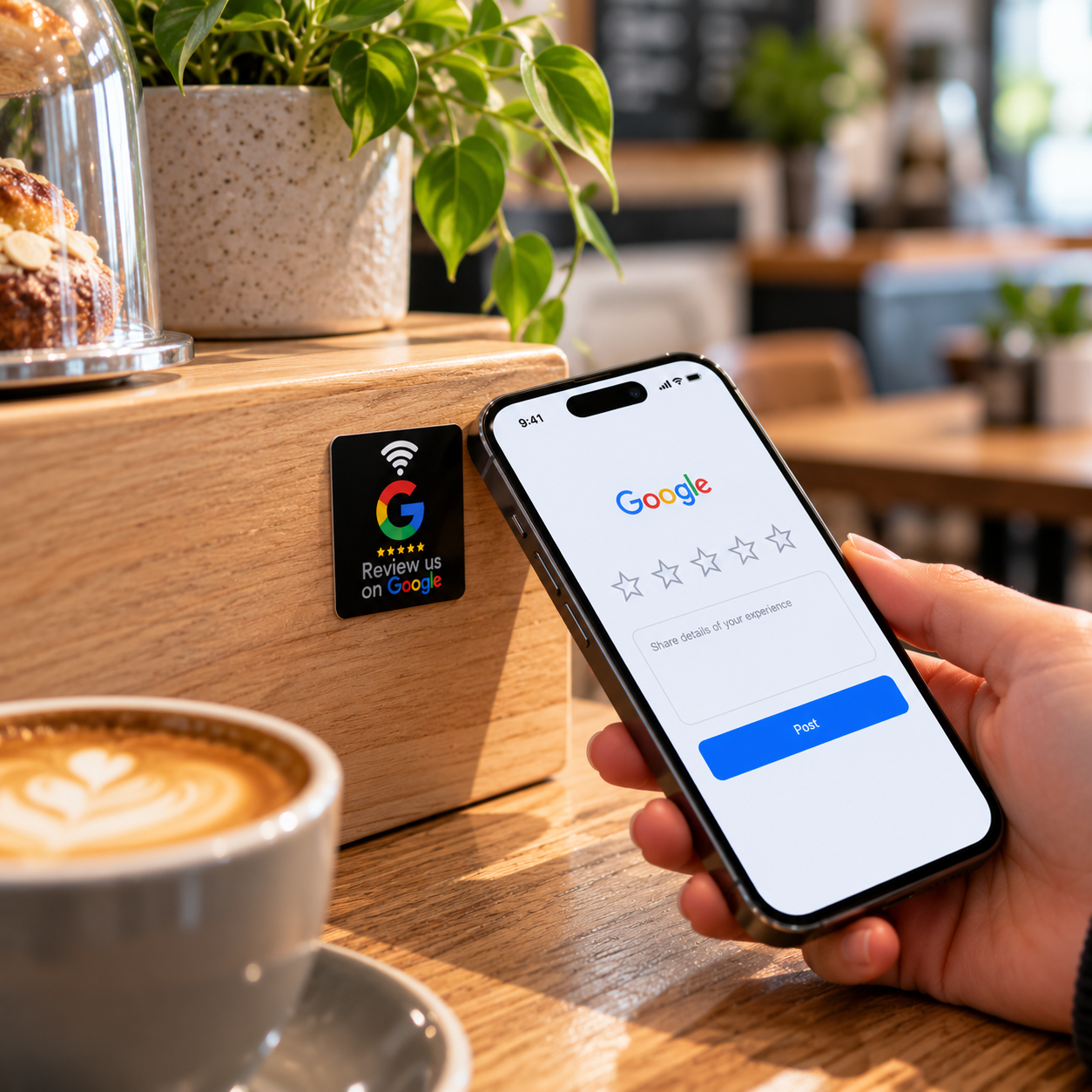 NFC Google Review Sticker — NFC Google Review Sticker